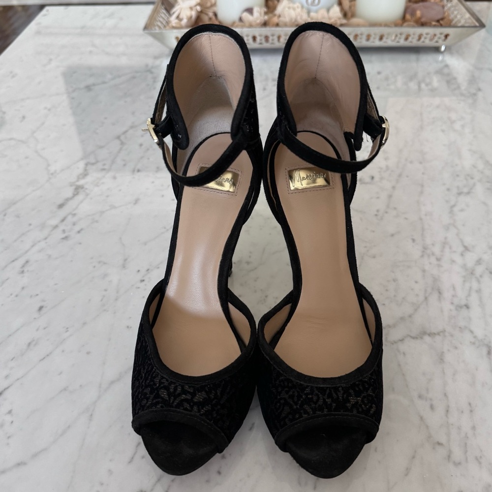 Marciano Blk Stiletto Heels